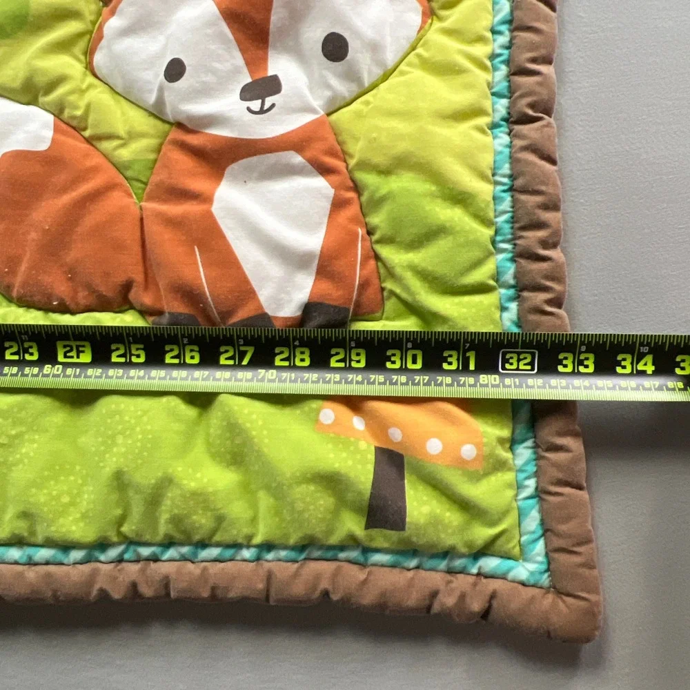 Bedtime Originals Friendly Forest Woodland Baby Quilt Blanket Multi (33